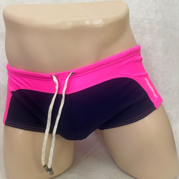 Aussiebum Square Cut Swim Briefs Small Gently worn 80% nylon / 20% spandex - Picture 4 of 4